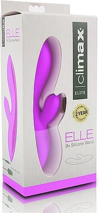 Climax® Elite, ELLE 9x Silicone Wand, Purple