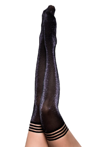 Kixies Kaylee - black shimmer - size C