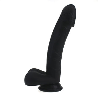 Realistic Cock w Balls Black