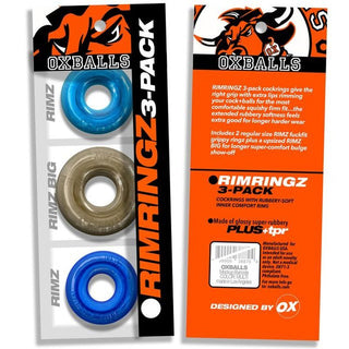 RimRingz 3 Pc Multi Size Blue