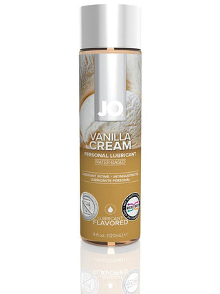 JO H2O Flavored Lubricant Vanilla Cream 4 floz/120ml