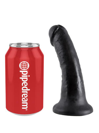 King Cock - 6 in. Cock Black