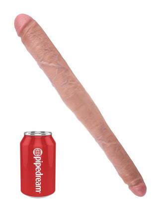 King Cock - 16 in. Tapered Double Flesh