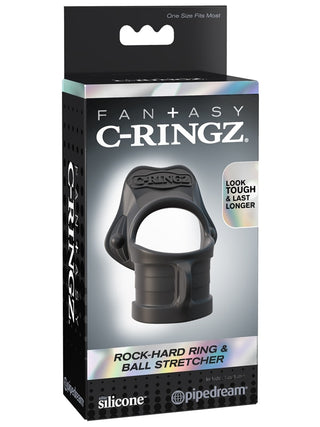 Fantasy C-Ringz Rock Hard Ring and Ball-Stretcher