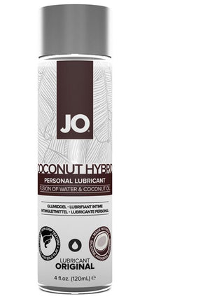 JO Silicone Free Hybrid Lubricant with Coconut - Original 4 fl oz/120ml