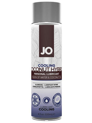JO Silicone Free Hybrid Lubricant with Coconut - Cooling 4 fl oz/120ml