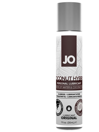 JO Silicone Free Hybrid Lubricant With Coconut - Original 1Fl.oz/30ml