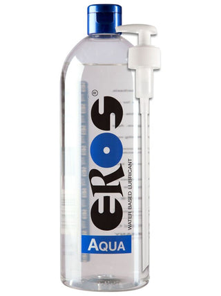 EROS AQUA Water Based Lubricant Bottle with Pump 1000 ml