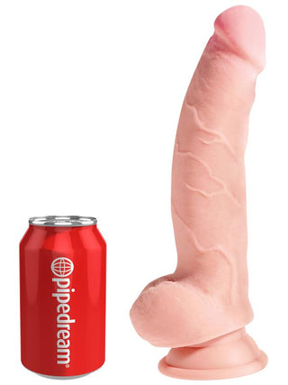 King Cock Plus 8 in.Triple Density Cock with Balls