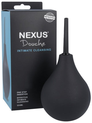 DOUCHE Anal Douche Black Non return valve