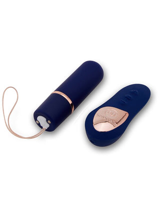 Nu Sensuelle R/C Wireless Bullet Plus Navy Blue