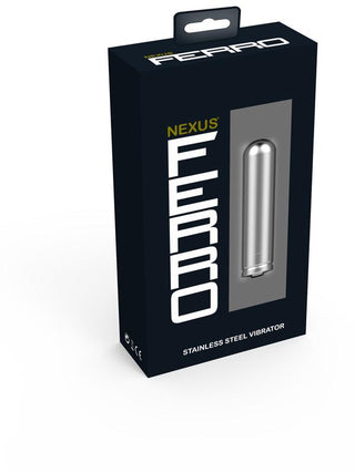 Nexus FERRO Stainless Steel Rechargeable Waterproof 6 Speed Bullet