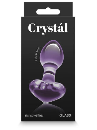 Crystal Heart Purple