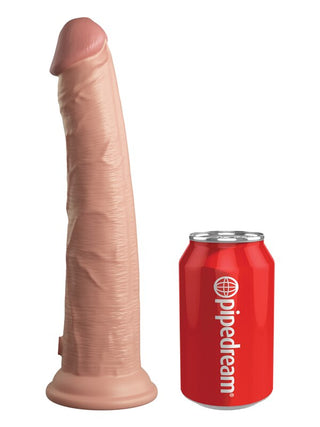 King Cock Elite 10 in. Silicone Dual Density Cock Light