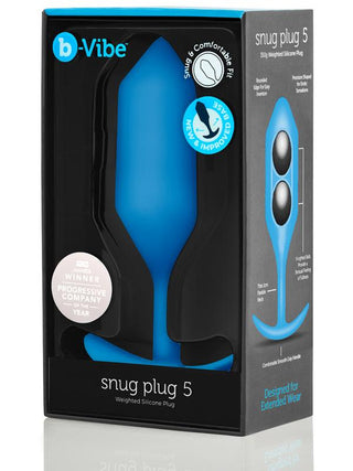 b-Vibe Snug Plug 5 Blue