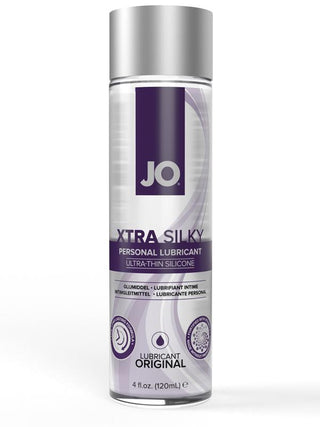 JO Xtra Silky Thin Silicone - Original - Lubricant 4 oz / 120 mL