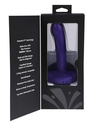 POP slim by TANTUS Squirting Dildo Indigo