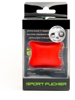 Ergo Balls 30mm by Sport Fucker Red