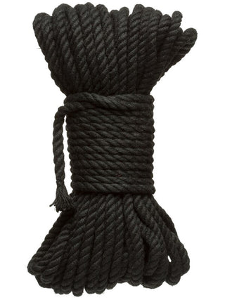 Merci Bind and Tie 6mm Hemp Bondage Rope 50 Feet Black