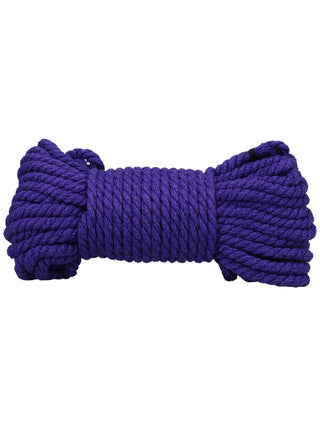 Merci Bind and Tie 6mm Hemp Bondage Rope 50 Feet Violet