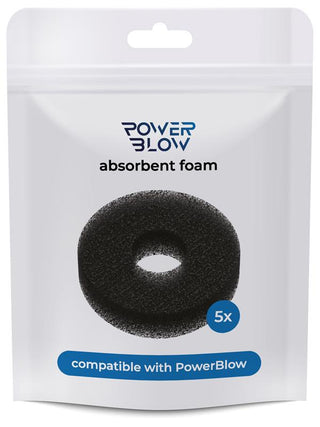 PowerBlow by KIIROO Absorbent Foam 5pack