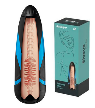 Satisfyer Men One Sleeve "Tornado Bliss" nude
