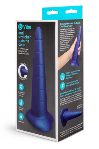 B-VIBE ANAL STRETCHER TRAINING CONE 8"