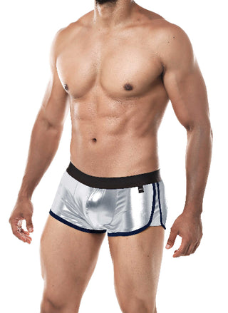 CUT FOR MEN ATHLETIC TRUNK SILVER LARGE