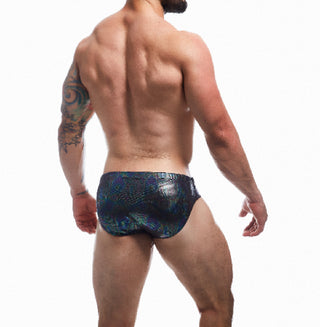 CUT FOR MEN EMERALD SWIMWEAR BRIEF MIDNIGHT MEDIUM