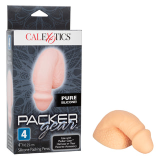 Packer Gearâ„¢ 4"/10.25 cm Silicone Packing Penis