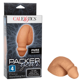Packer Gearâ„¢ 4"/10.25 cm Silicone Packing Penis