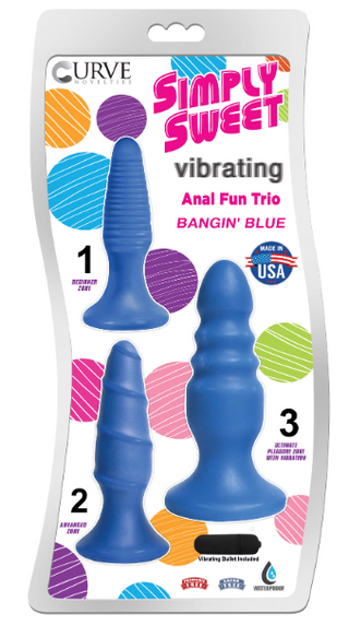 Simply Sweet Bangin' Blue Plug Trio**