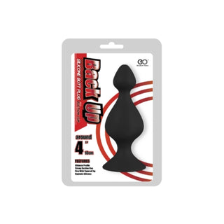 Back Up Gourd 4" Silicone Butt Plug