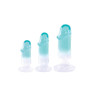 Glitzy Trainer 3 in 1 PVC Dong Kit - Transparent