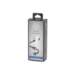 Fifty Shades of Grey Inner Goddess Silver Jiggle Balls 67g Silver