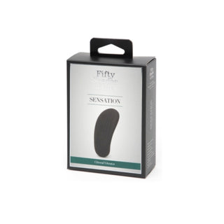 Fifty Shades of Grey Sensation Rechargeable Clitoral Vibrator Black