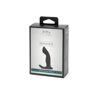 Fifty Shades of Grey Sensation Rechargeable Vibrating Butt Plug Black