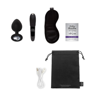 Fifty Shades of Grey X We-Vibe Tango X - Come to Bed Couple's Kit