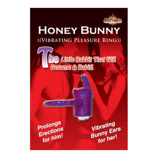 Horny Honey Vibro Ring Bunny