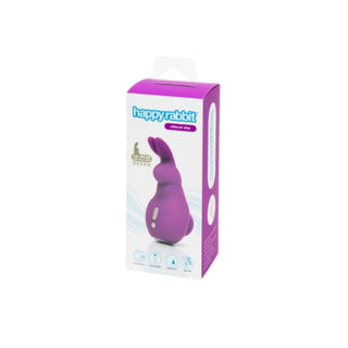Happy Rabbit Mini Ears Rechargeable Clitoral Vibrator Purple