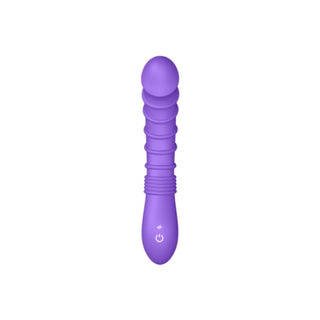 Rv21: Ribbed Vibrator - Purple