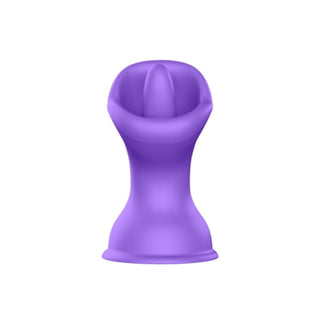 Mv57: Mouth & Tongue Vibrator - Purple