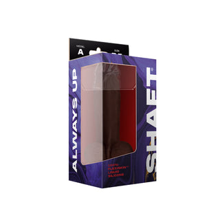 MODEL A 7.5" Liquide Silicone Dong w/Balls