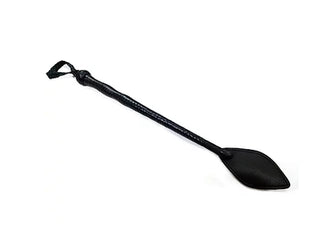 Leather Whip Black