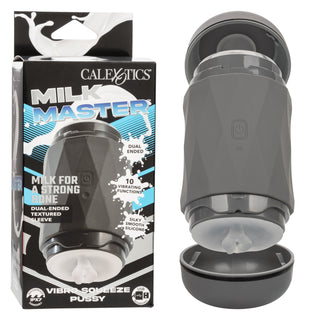 Milk Masterâ„¢ Vibro Squeeze Pussy Stroker