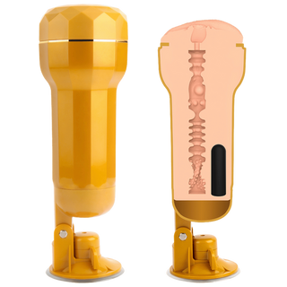 Abbie Realistic Vagina Vibrating Cup