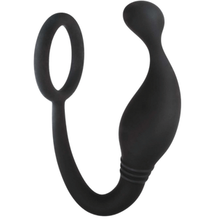 Prostate Plug with Love Ring - 4.5"
