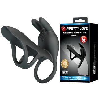 Vibrating Penis Sleeve - Matty