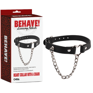 Heart Collar with a Chain