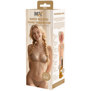 Darcey Realistic Vagina Vibrating Cup